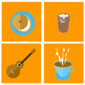 icons for a coffee shop website